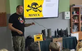 Galeria aktualności Spotkanie z Jastrzębskim Stowarzyszeniem Eksploracyjnym "SZPON" 6