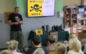 Galeria aktualności Spotkanie z Jastrzębskim Stowarzyszeniem Eksploracyjnym "SZPON" 7