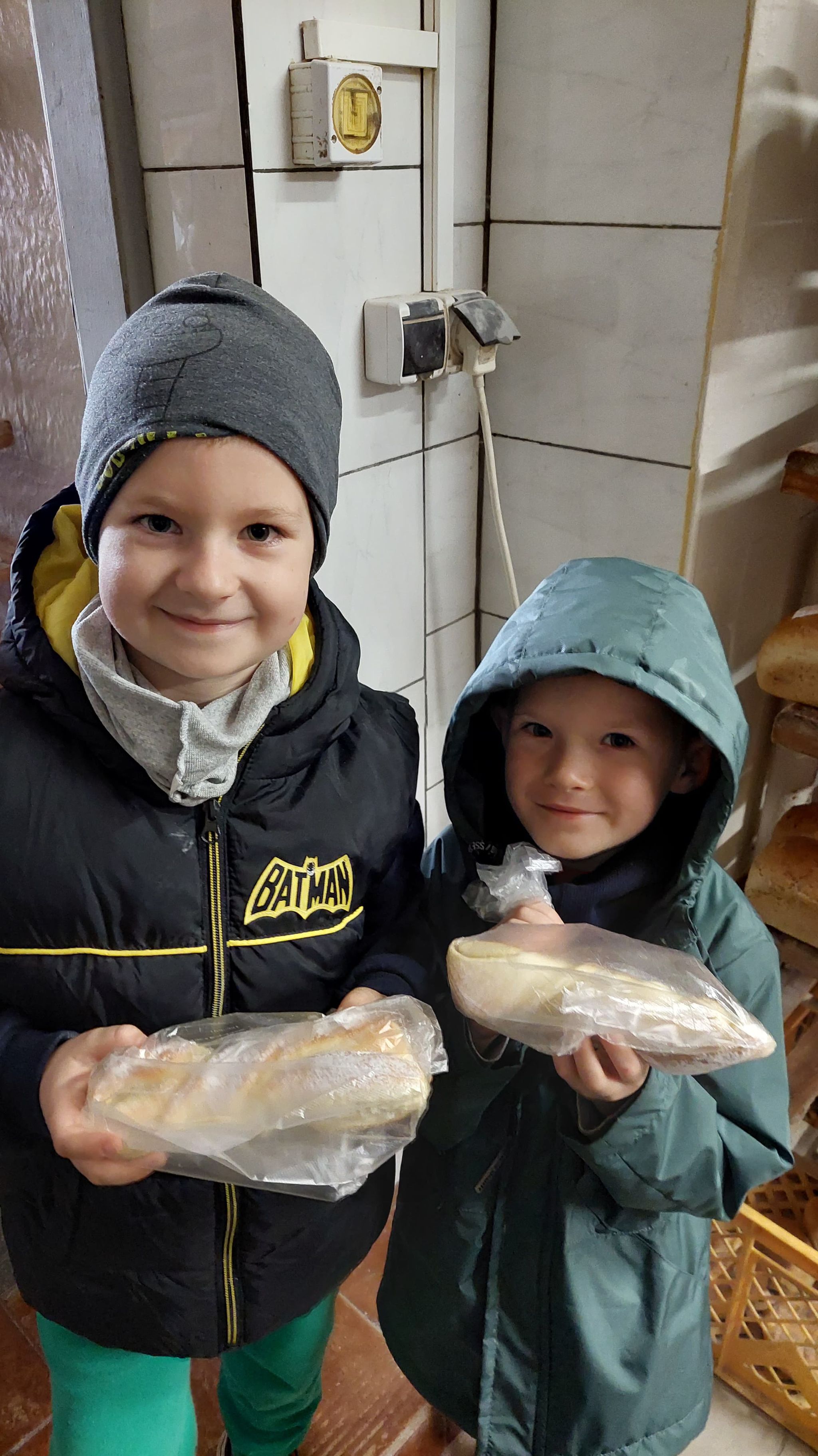 Przedszkolaki wybrały się z wizytą do Piekarni Jo-Mar w Gogołowej