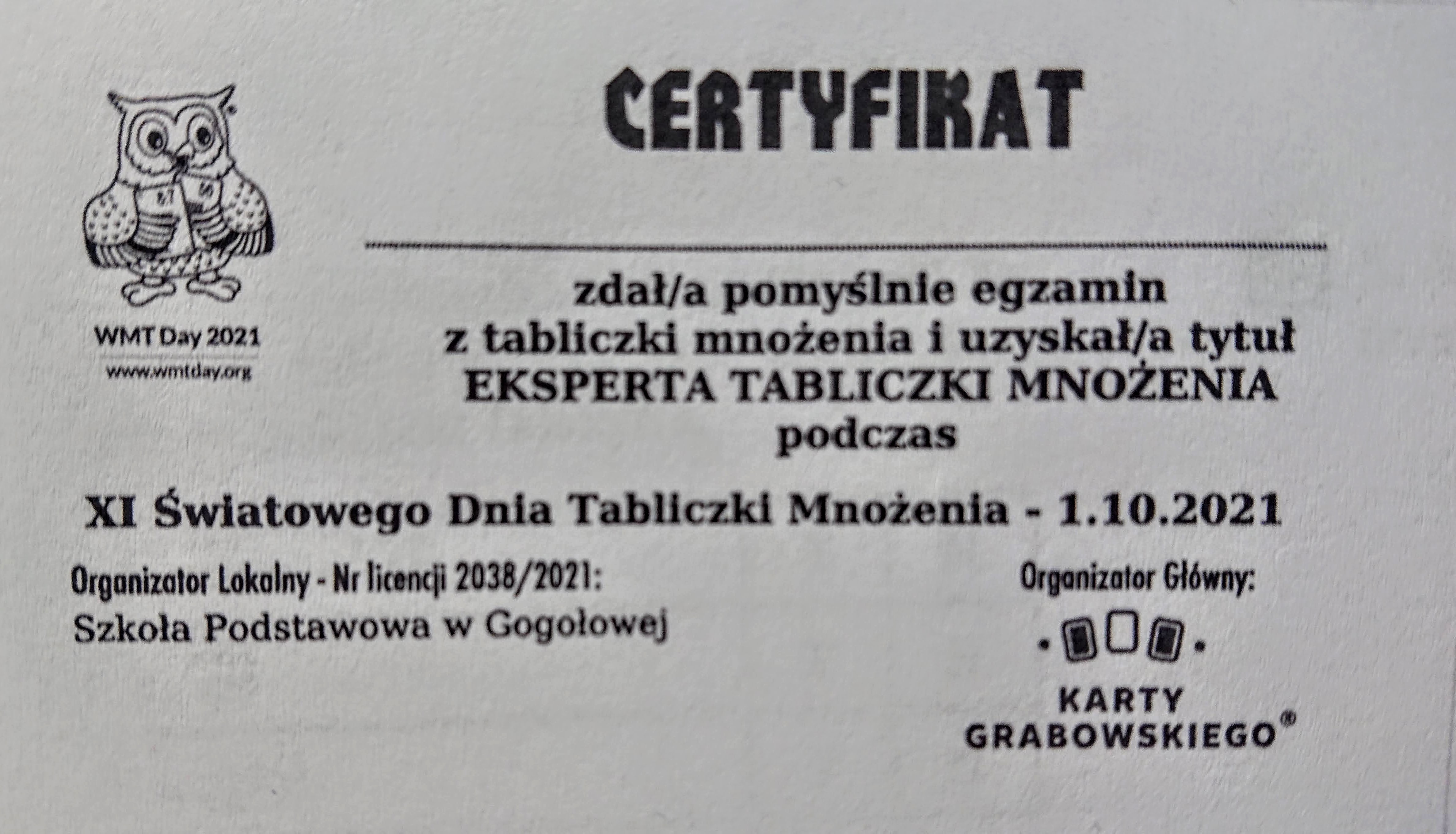 Dzień Tabliczki Mnożenia