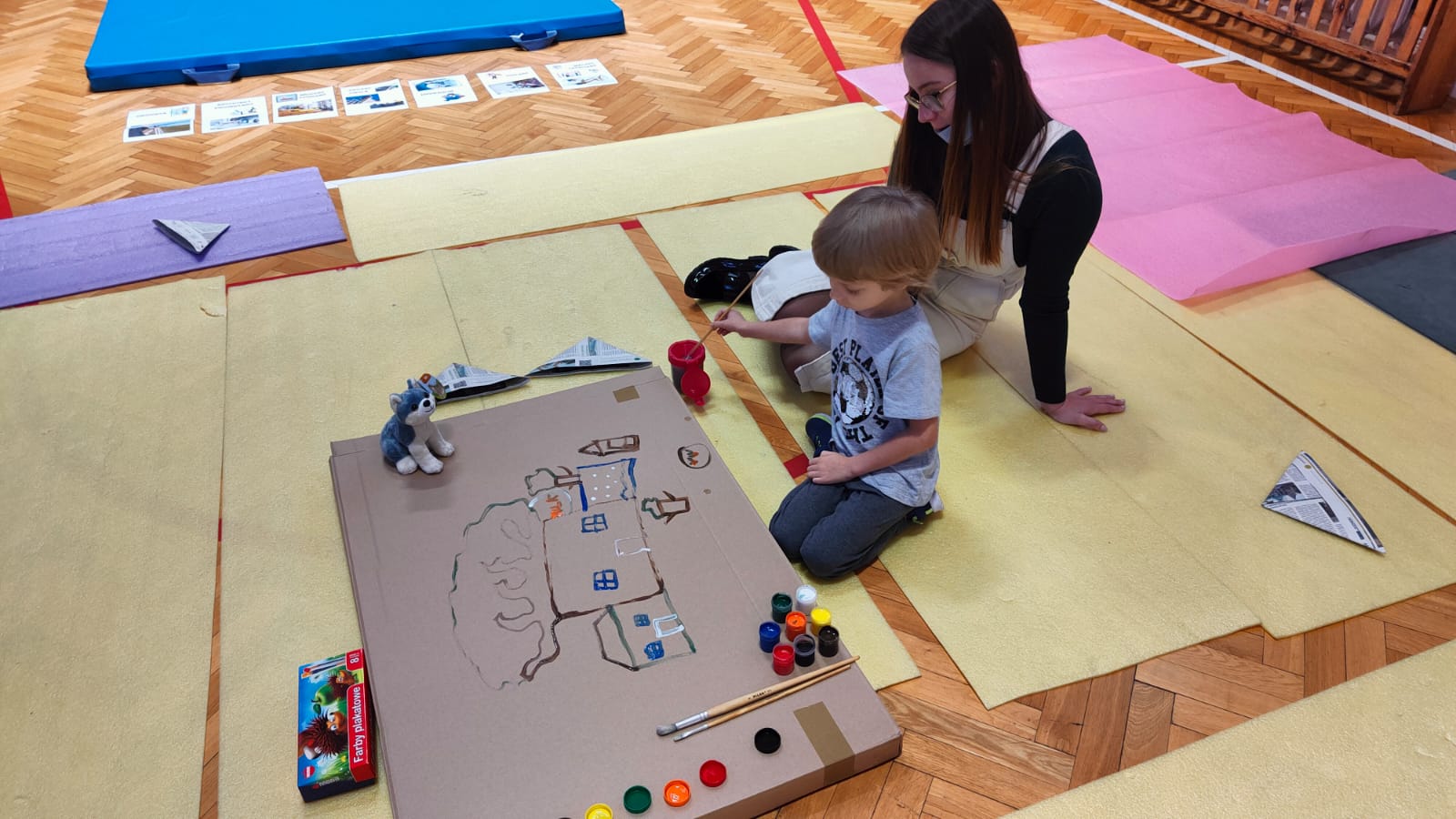 Bo każdy może być jak Bob Budowniczy...-zdjęcia z warsztatów