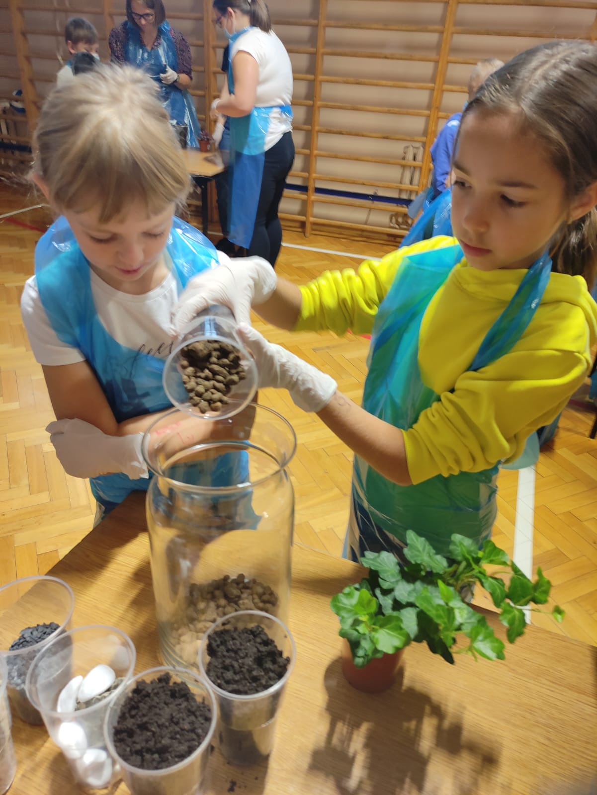 zdjęcia z warsztatów ogrodnictwa